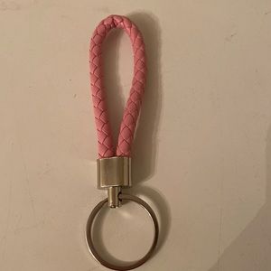 Pink keychain holder